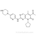पाइरिडो [2,3-d] पाइरिमिडिन -7 (8H) -one, 6-एसिटाइल-8-साइक्लोपेंटाइल-5-मिथाइल -2 - [5- (1-पिपेरेज़िनिल - 2- पाइरिडिनिल] एमिनो] - CAS 571190 -30-2